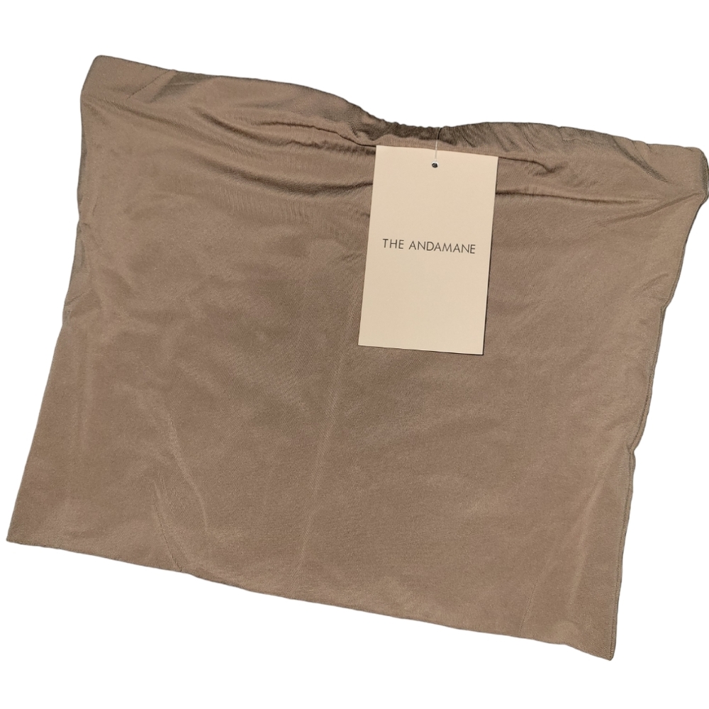NWT The Andamane Gwen Tube Top in Blush sz S